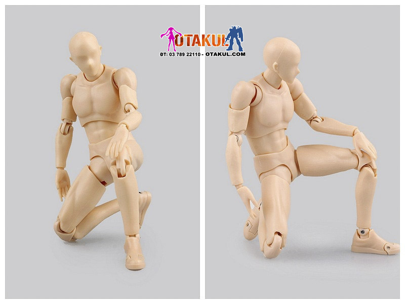 Mô Hình Figma Body-Kun DX SET Yellow