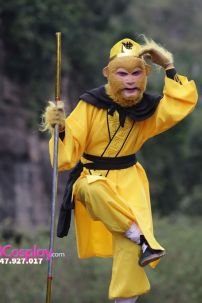 Trọn Bộ Đồ Tôn Ngộ Không - Màu Vàng