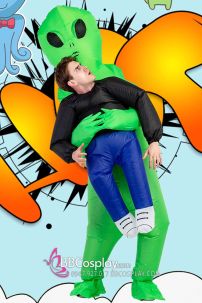 Trang Phục Bơm Hơi Người Ngoài Hành Tinh Alien X Halloween