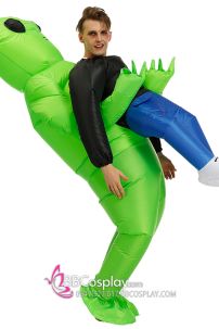 Trang Phục Bơm Hơi Người Ngoài Hành Tinh Alien X Halloween