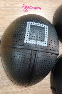 Mặt Nạ Squid Game Hình Vuông