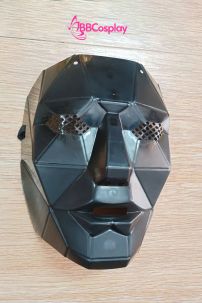 Mặt Nạ Squid Game Nhân Vật Quản Trò - Mặt Nạ Boss Màu Đen