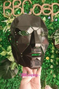 Mặt Nạ Squid Game Nhân Vật Quản Trò - Mặt Nạ Boss Màu Đen