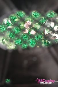 Mặt Nạ Squid Game Nhân Vật Quản Trò - Mặt Nạ Boss Màu Đen