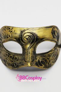 Mặt Nạ Hóa Trang Cho Nam Sang Chảnh - Màu Vàng Đồng
