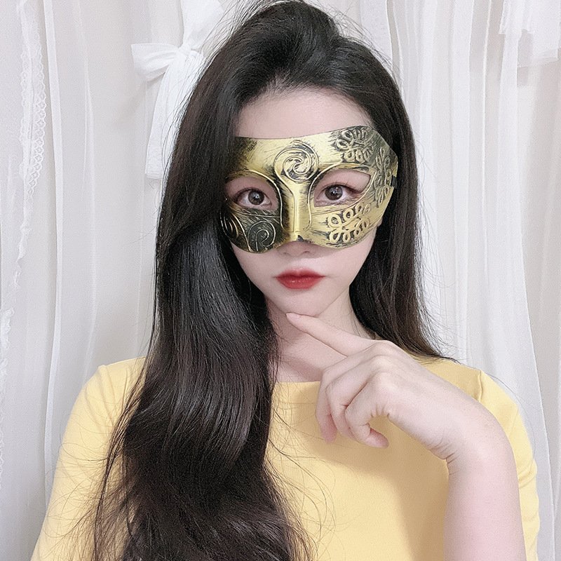 Mặt Nạ Hóa Trang Sang Chảnh - Màu Vàng Đồng