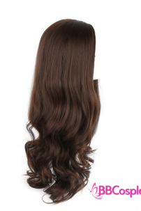 Tóc Xoăn Dài Màu Nâu Chocolate
