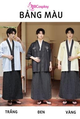 Kimono Samurai - Trang Phục Nhật Bản