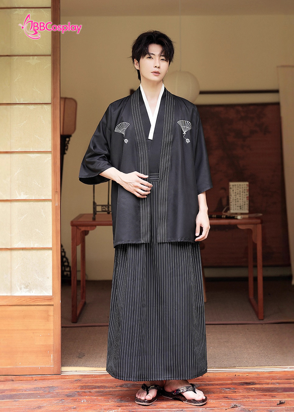 Kimono Samurai - Trang Phục Nhật Bản