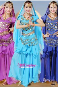 Đồ Ấn Độ Đỏ Tay Ngắn