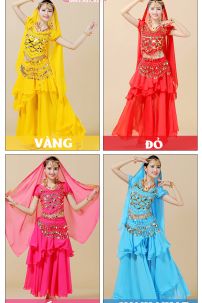 Đồ Ấn Độ Màu Hồng Tay Ngắn