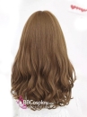 Tóc Xoăn Dài Màu Nâu Hạt Dẻ