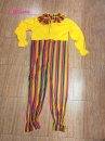 Trang Phục Chú Hề Nam Áo Vàng Quần Sọc 7 Màu