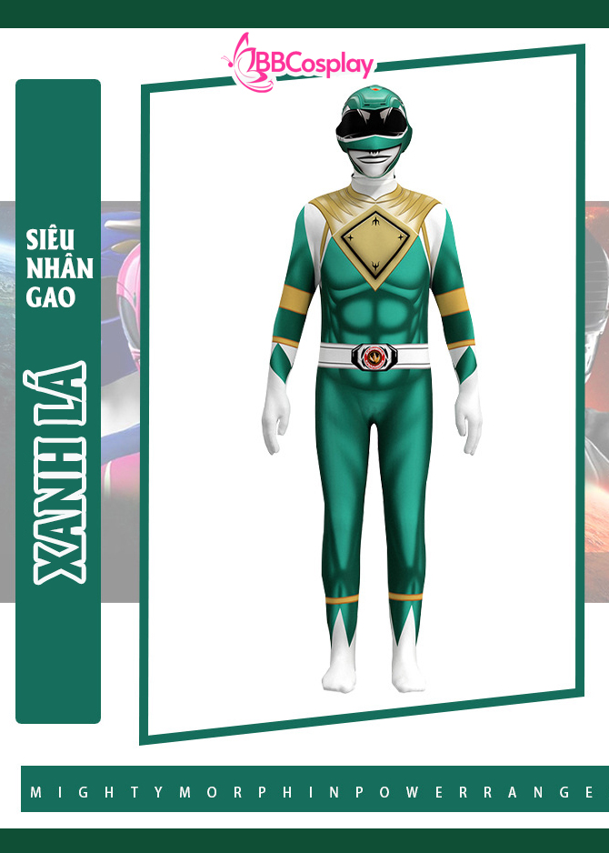 Đồ Anh Em Siêu Nhân Xanh Lá Giá Rẻ