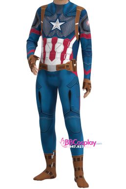 Trang Phục Captain America In 3D Thun Giá Rẻ