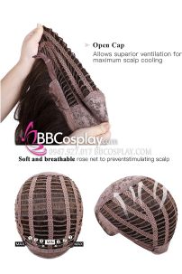 Tóc Dài Layer Màu Vàng Kim