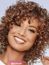 Tóc Xoăn Nâu Bồng Cổ Điển