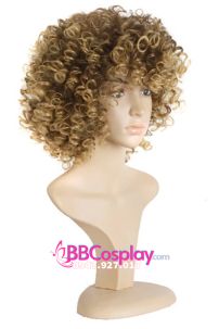 Tóc Xoăn Nâu Sáng Mì Tôm Châu Phi