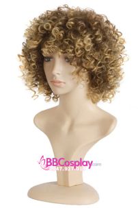 Tóc Xoăn Nâu Sáng Mì Tôm Châu Phi