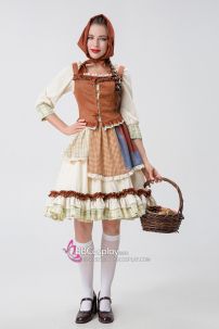 Đồ Cô Bé Quàng Khăn Đỏ - Màu Nâu