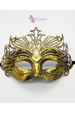 Mặt Nạ Nửa Mặt Loại Lớn - Vàng Đồng
