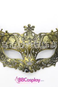 Mặt Nạ Nửa Mặt Hoa- Màu Vàng