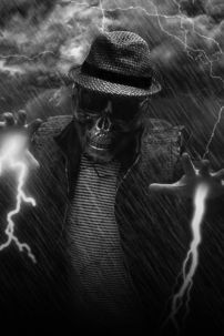 Mặt Nạ Xương Hàm Đầu Lâu - Màu Bạc