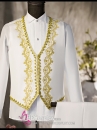 Vest Hoàng Gia Trắng Vest Phục Hưng Cổ Điển