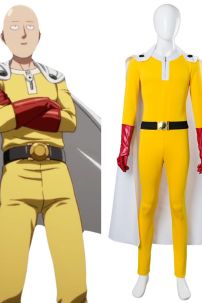 Bộ Cosplay Saitama Thánh Phồng Tôm Trong One Punch Man
