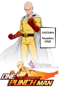 Bộ Cosplay Saitama Thánh Phồng Tôm Trong One Punch Man