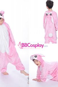 Trang Phục Thú Thỏ Hồng Cho Bé