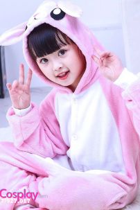 Trang Phục Thú Thỏ Hồng Cho Bé