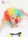 Tóc Giả Chú Hề 7 Màu Cầu Vồng