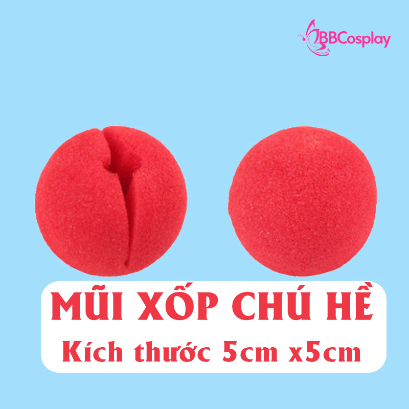 Mũi Chú Hề - Mũi Xốp Chú Hề