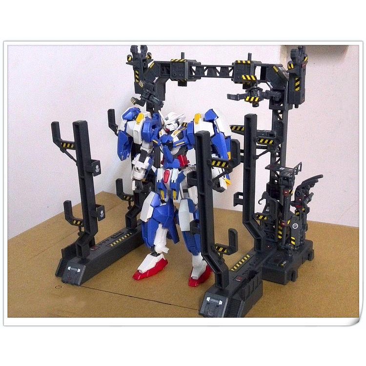 Mô Hình Lắp Ghép Sa Bàn Gundam - Mô Hình Xưởng Robot - Domain Base Cho Sd Rg Mg Pg Gundam - Set D