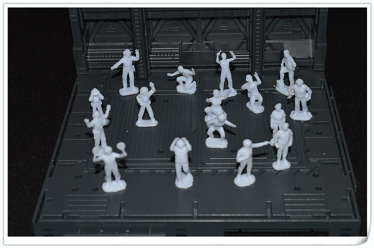 Mô Hình Lắp Ghép Sa Bàn Gundam - Mô Hình Xưởng Robot - Domain Base Cho Sd Rg Mg Pg Gundam - Set Mg