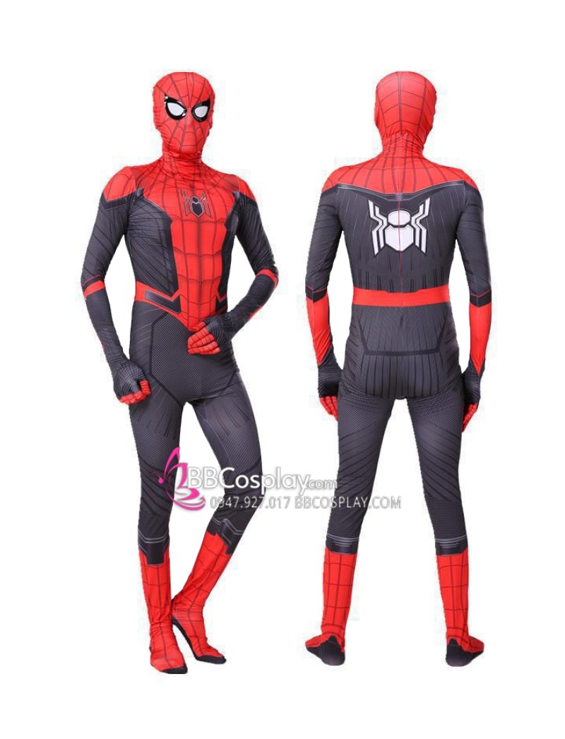 Trang phục Spider Man Black red siêu cool ngầu