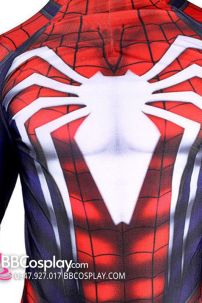Đồ Người Nhện Viền Trắng
