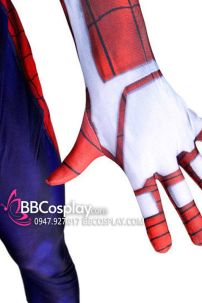 Đồ Người Nhện Viền Trắng