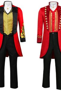 Vest Đỏ Bầu Sô - Vest Trình Diễn Nghệ Thuật - The Geatest Showman - Mẫu Thêu