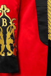 Vest Đỏ Bầu Sô - Vest Trình Diễn Nghệ Thuật - The Geatest Showman - Mẫu Thêu