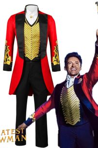 Vest Đỏ Bầu Sô - Vest Trình Diễn Nghệ Thuật - The Geatest Showman - Mẫu Thêu