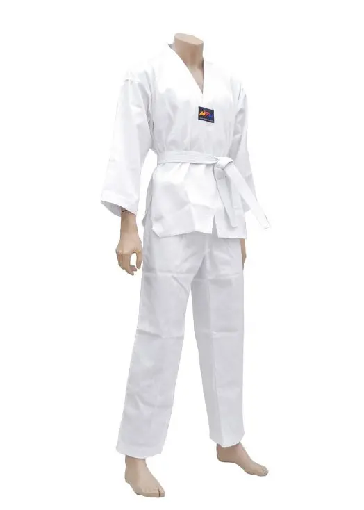 Đồ Võ Thuật Taekwondo - Màu Trắng Đai Trắng/Đỏ