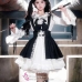 Đồ Nàng Hầu Maid Đen Trắng Tay Dài Phong Cách Lolita