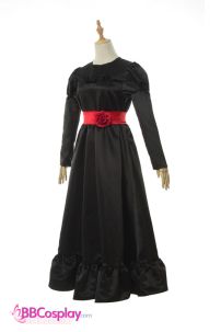 Đồ Búp Bê Annabelle Vải Kate Hàng Nhập - Mẫu Đen