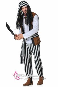 Trang Phục Cướp Biển Jack Sparrow Cướp Biển Vùng Caribe