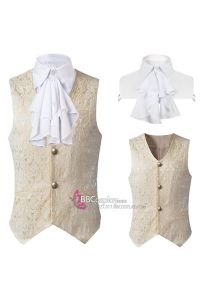 Áo Ghi Lê Quý Tộc Victorian - Màu Kem