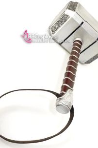 Búa Thor Mjolnir Tỉ Lệ Thật 1:1 - Có Dây Đeo Loại Xịn