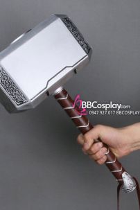 Búa Thor Mjolnir Tỉ Lệ Thật 1:1 - Có Dây Đeo Loại Xịn