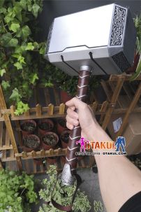 Búa Thor Mjolnir Tỉ Lệ Thật 1:1 - Có Dây Đeo Loại Xịn